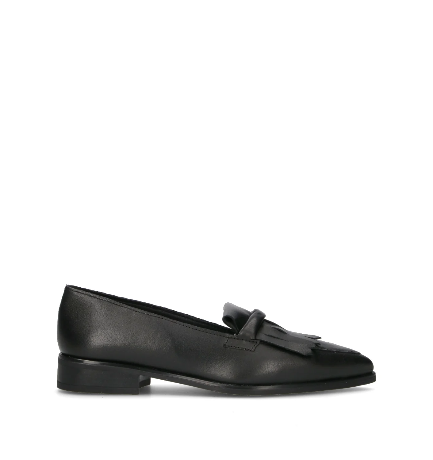 VARIOPINTO Mocassino donna nero in pelle