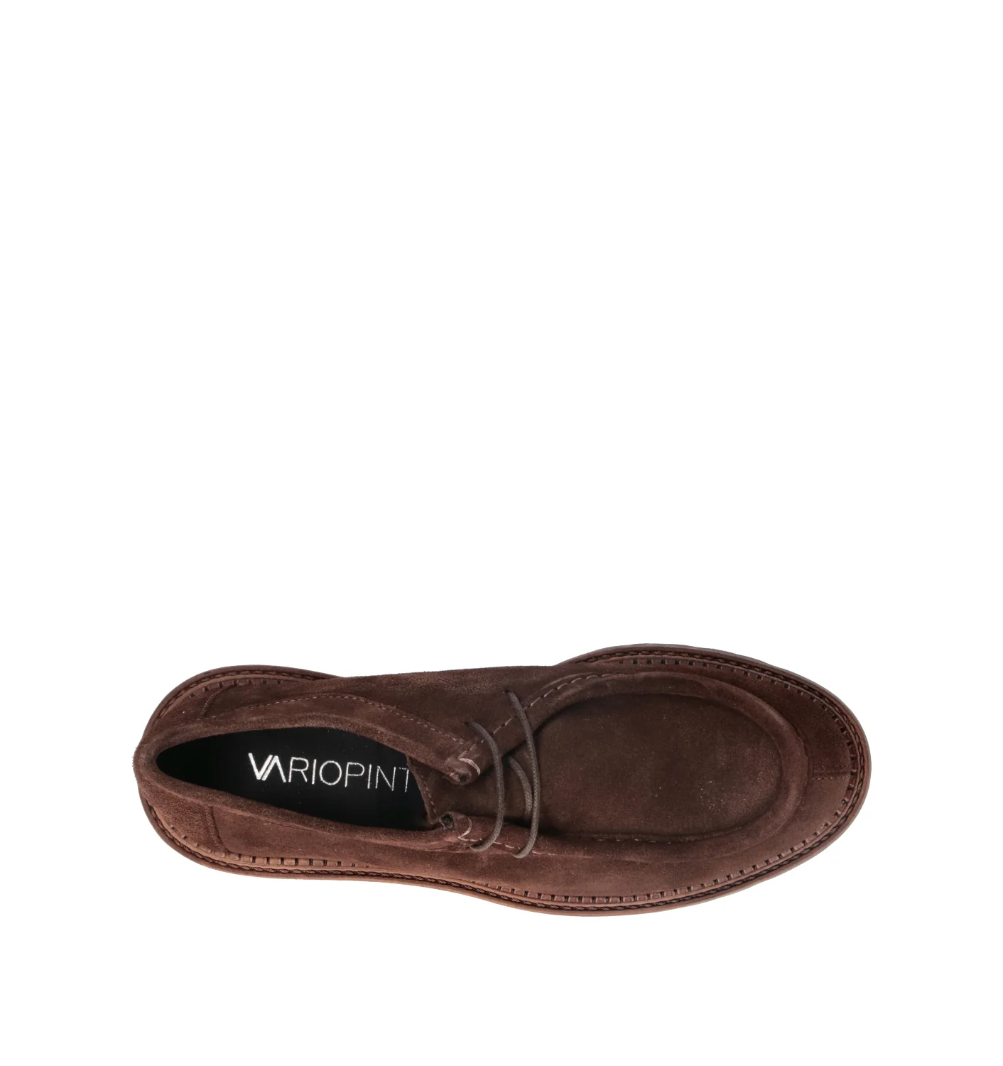 VARIOPINTO Stringata donna marrone in suede - Image 5