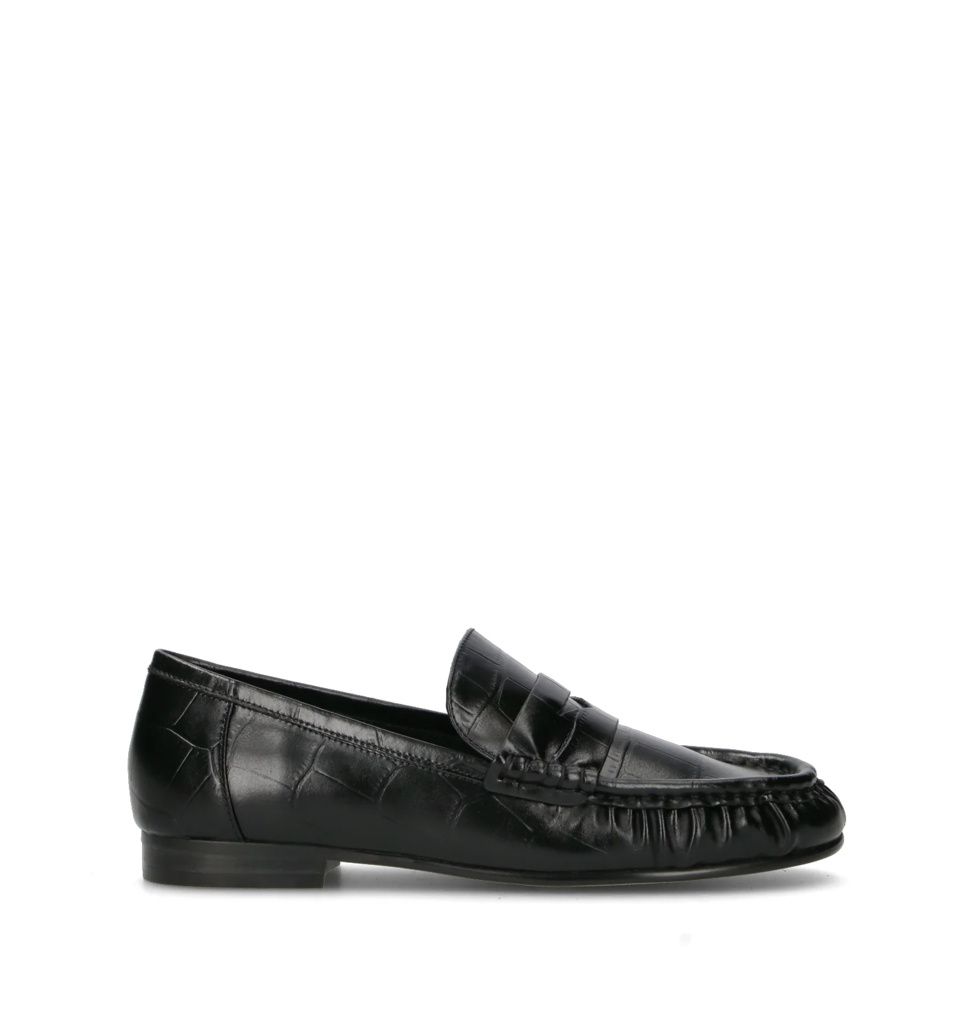 BIBI LOU Mocassino donna nero in pelle