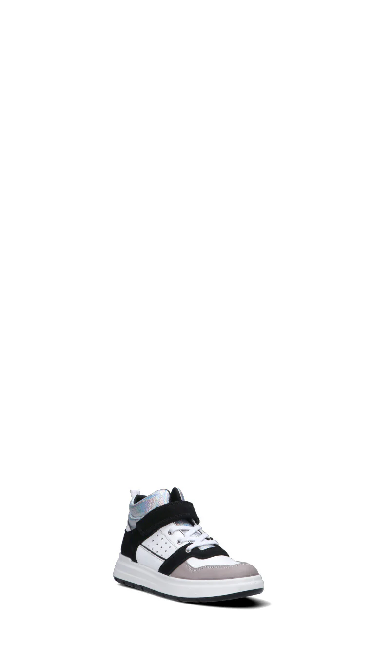 PRIMIGI Sneaker bimba bianca/nera in pelle - Image 2
