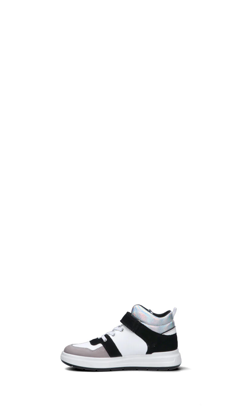 PRIMIGI Sneaker bimba bianca/nera in pelle - Image 4