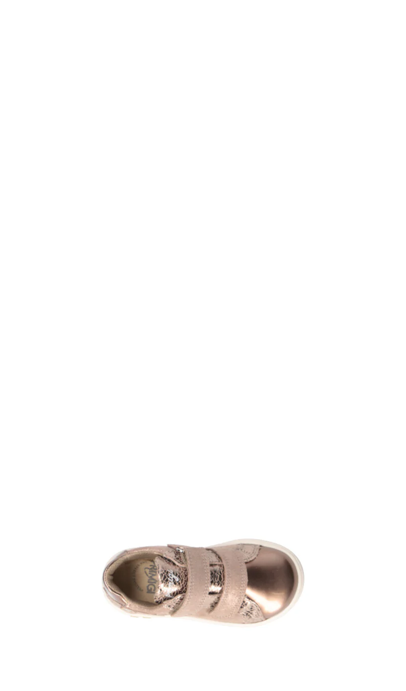 PRIMIGI Sneaker bimba taupe in pelle - Image 5