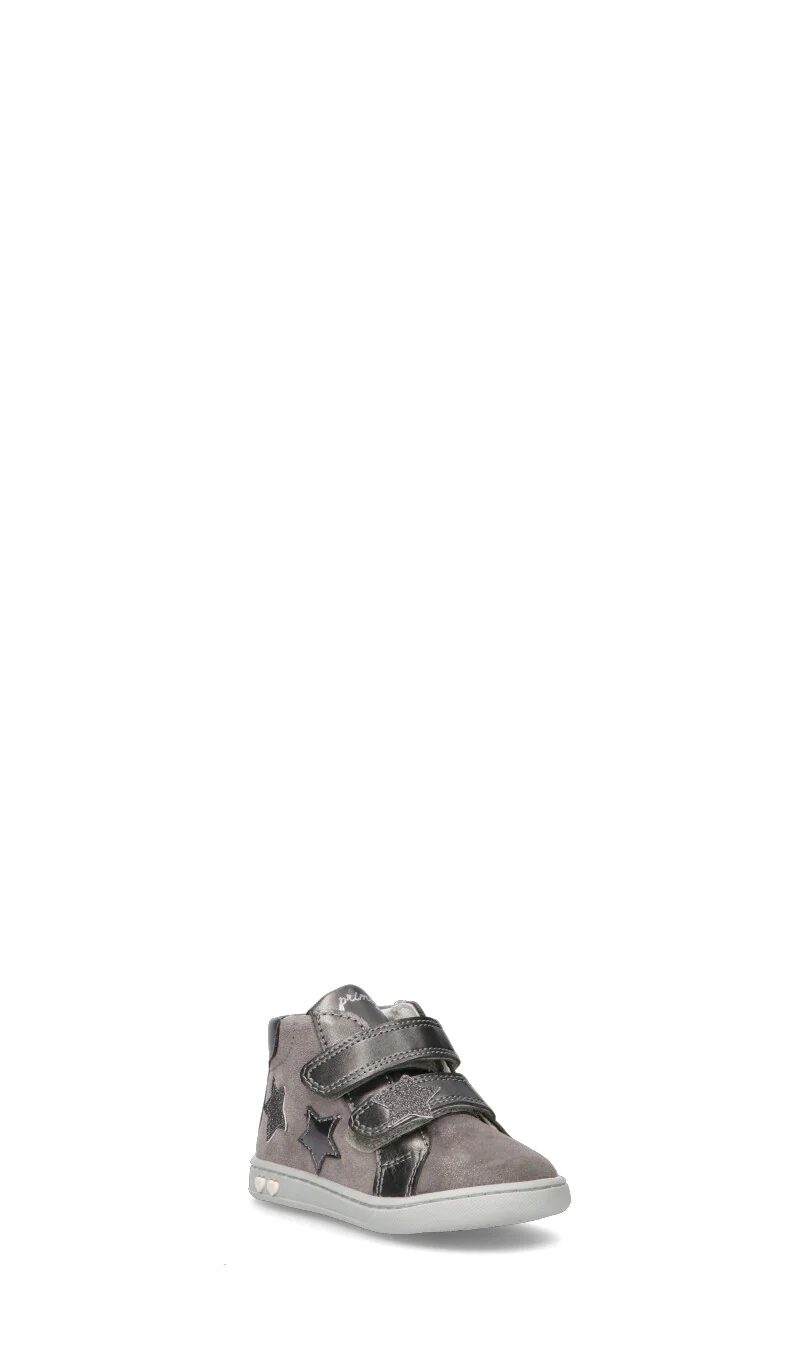 PRIMIGI Sneaker bimba grigia in suede - Image 2
