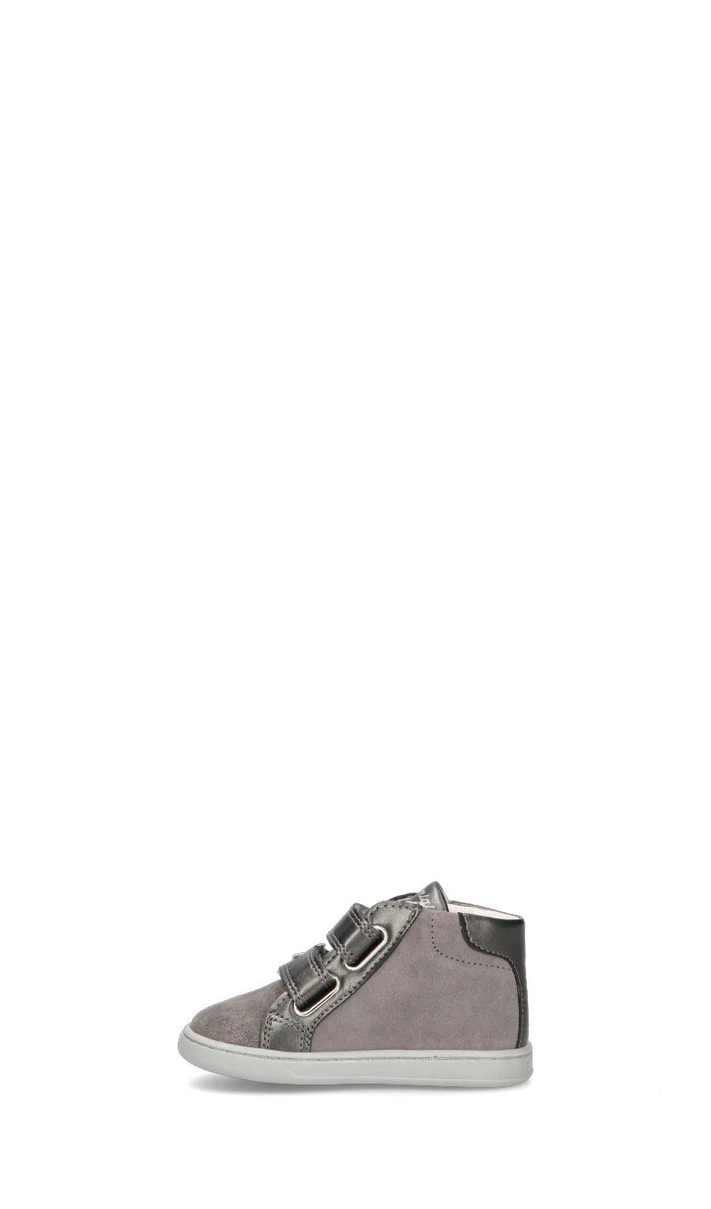 PRIMIGI Sneaker bimba grigia in suede - Image 4