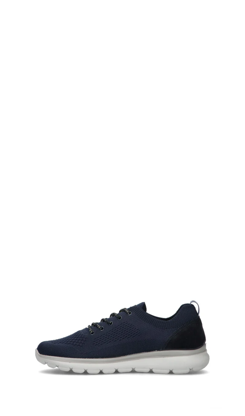 IGI&CO Sneaker uomo blu in suede - Image 4