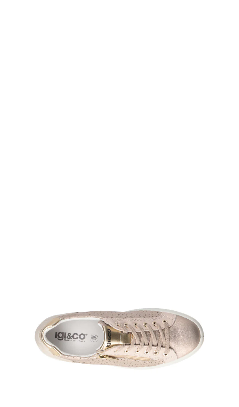 IGI&CO Sneaker donna oro in pelle - Image 5
