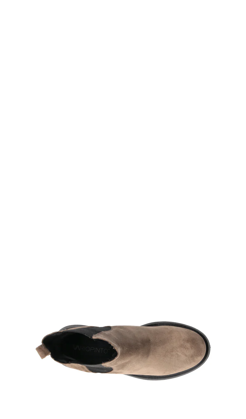 VARIOPINTO Beatles donna taupe in suede - Image 5