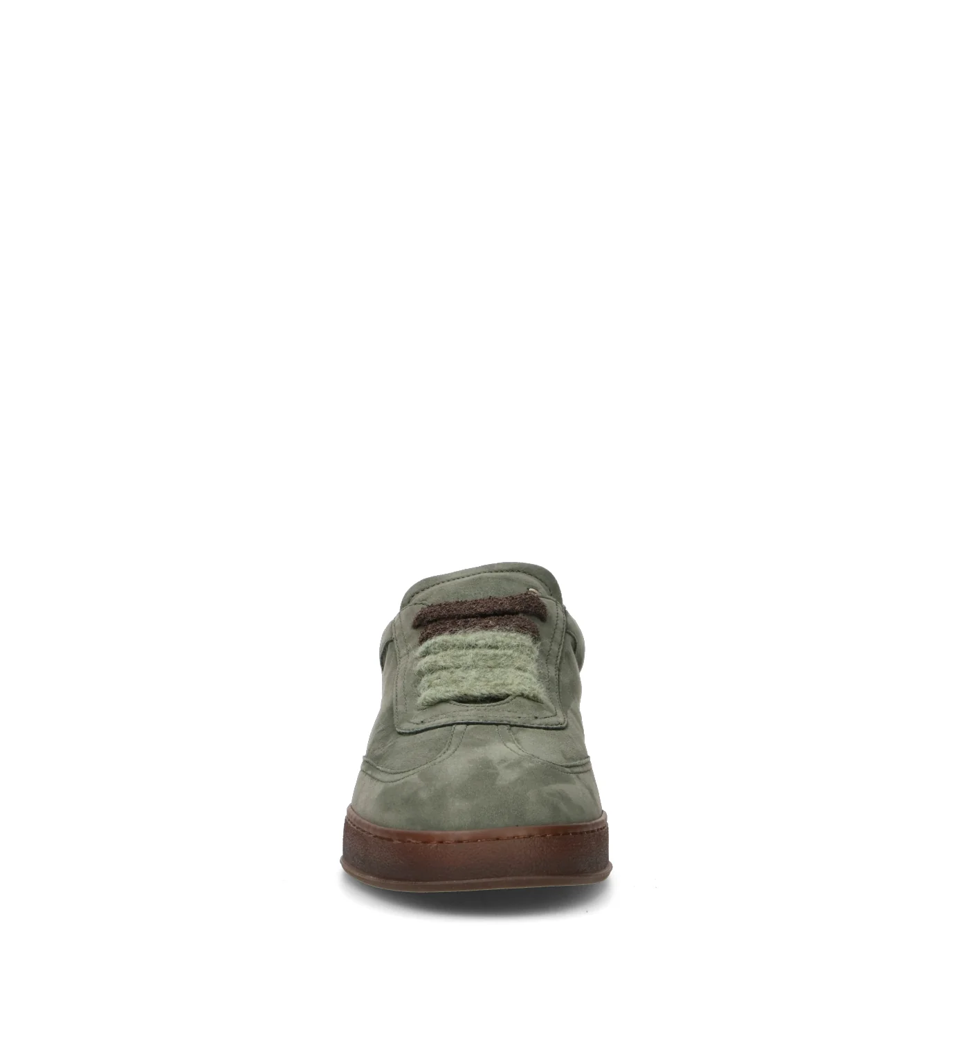 SOLDINI 80 Sneaker uomo verde in suede - Image 3