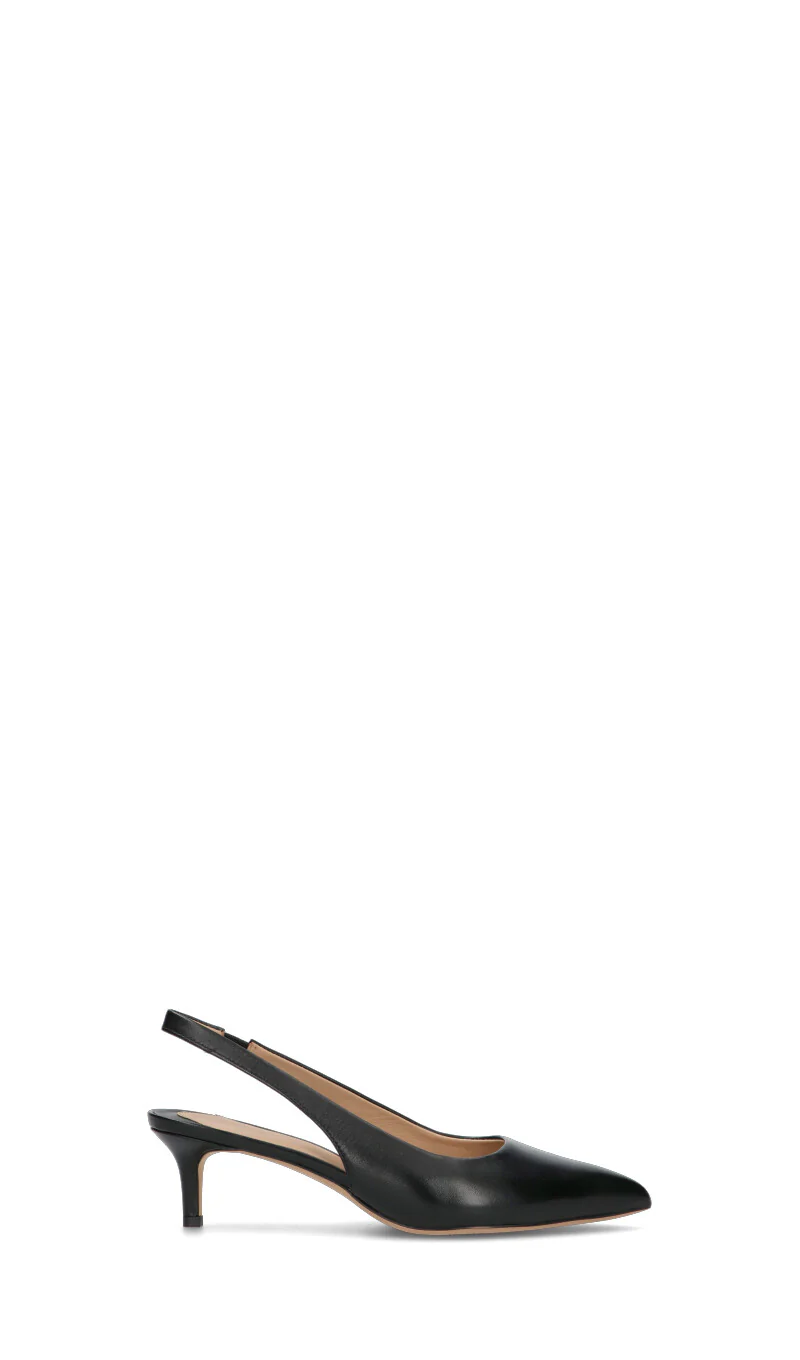 RALPH LAUREN Slingback donna nero in pelle - Image 6
