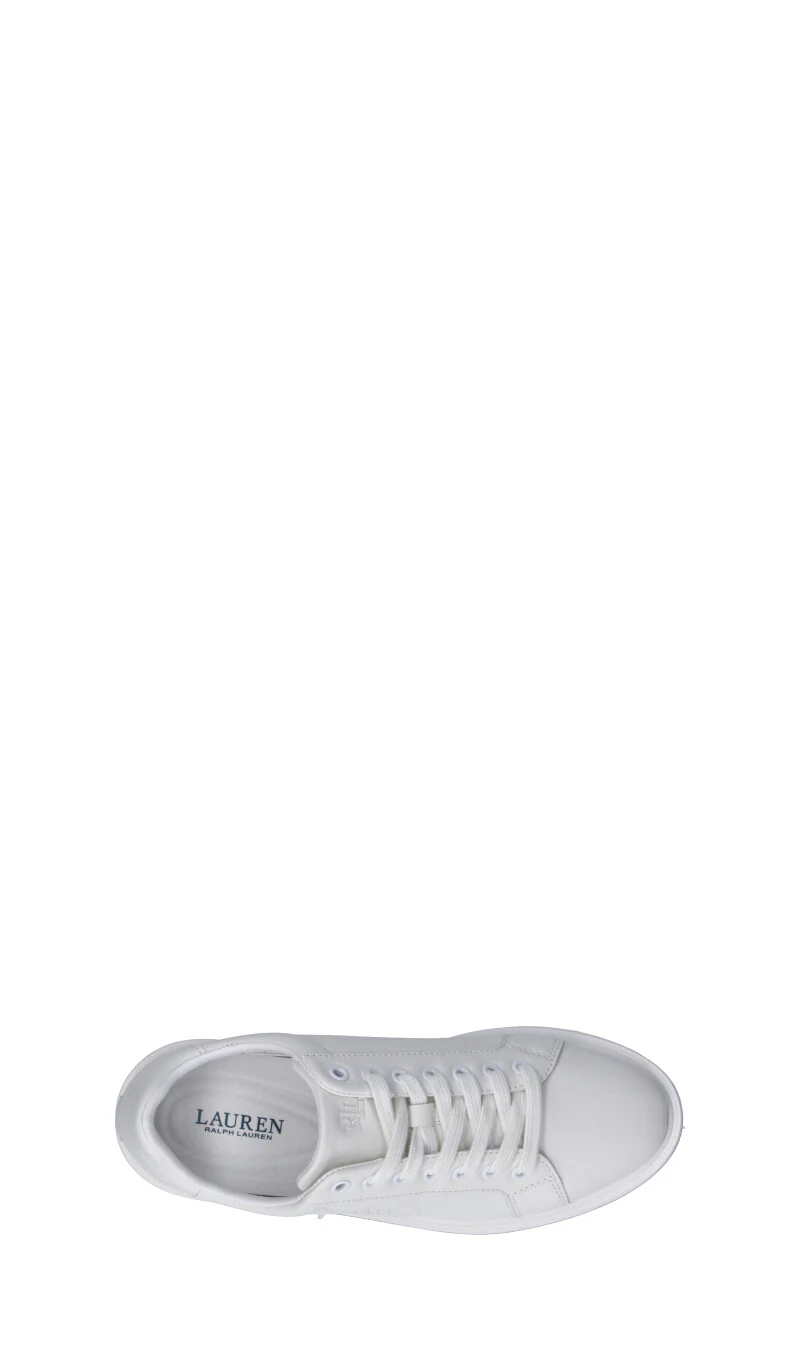 RALPH LAUREN Sneaker donna bianca in pelle - Image 5