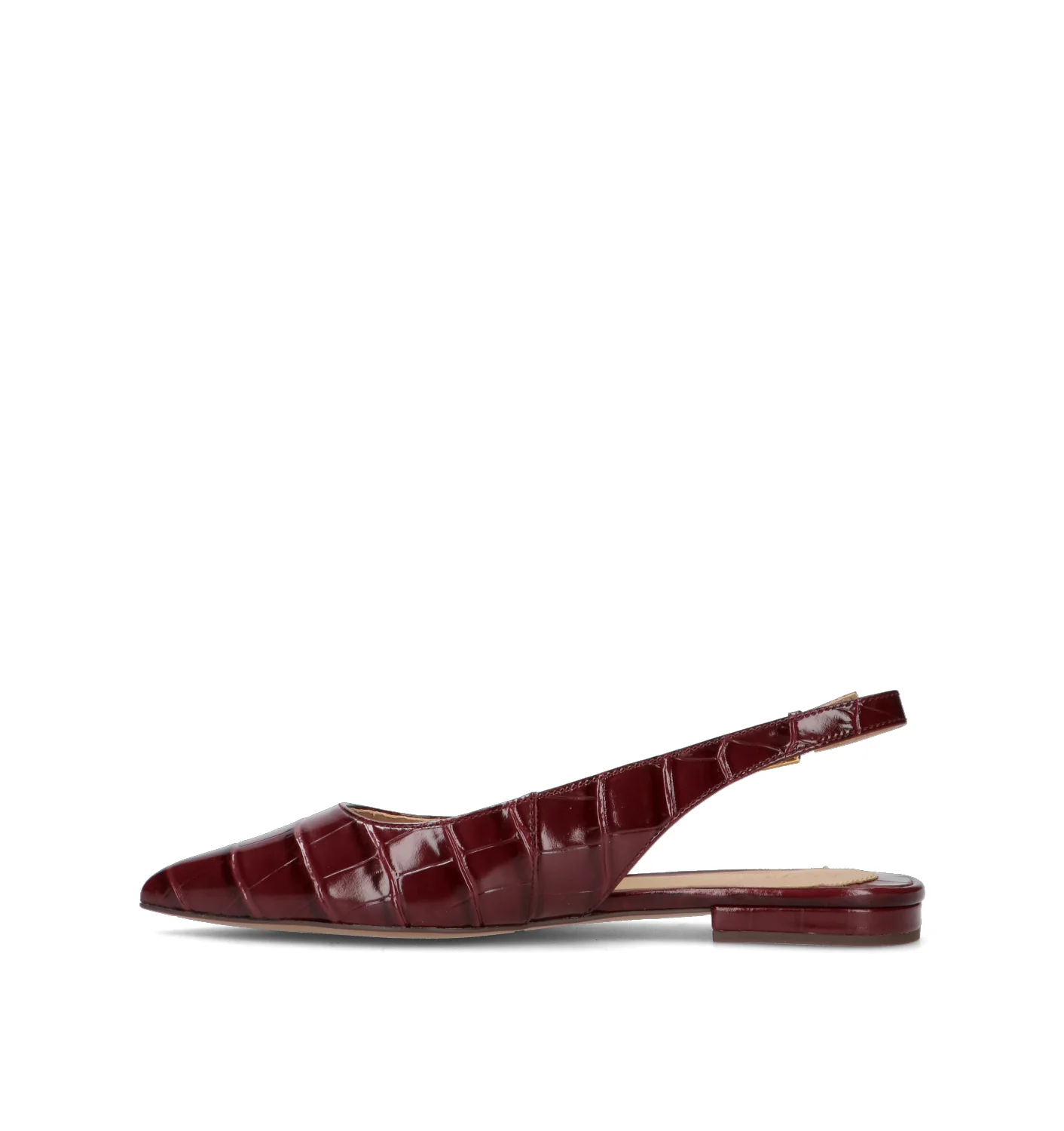 RALPH LAUREN Slingback donna bordeaux in pelle - Image 4