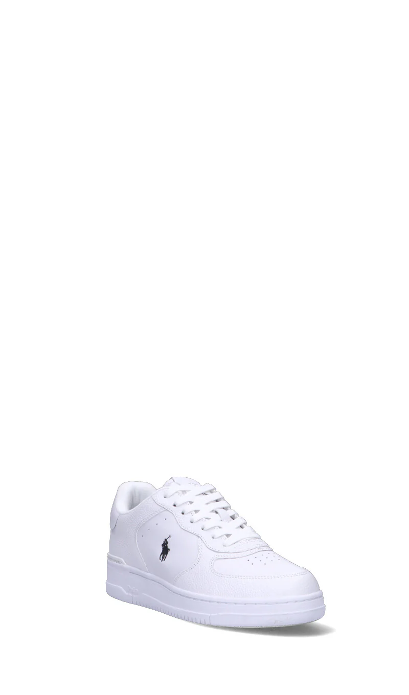 POLO RALPH LAUREN Sneaker uomo bianca in pelle - Image 7