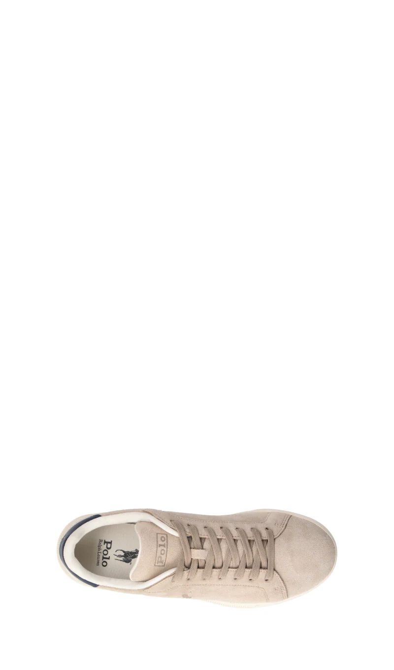 POLO SPORT Sneaker uomo grigia in suede - Image 5