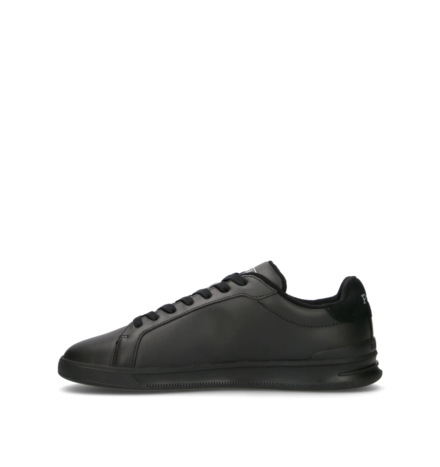 POLO SPORT Sneaker uomo nera in pelle - Image 4