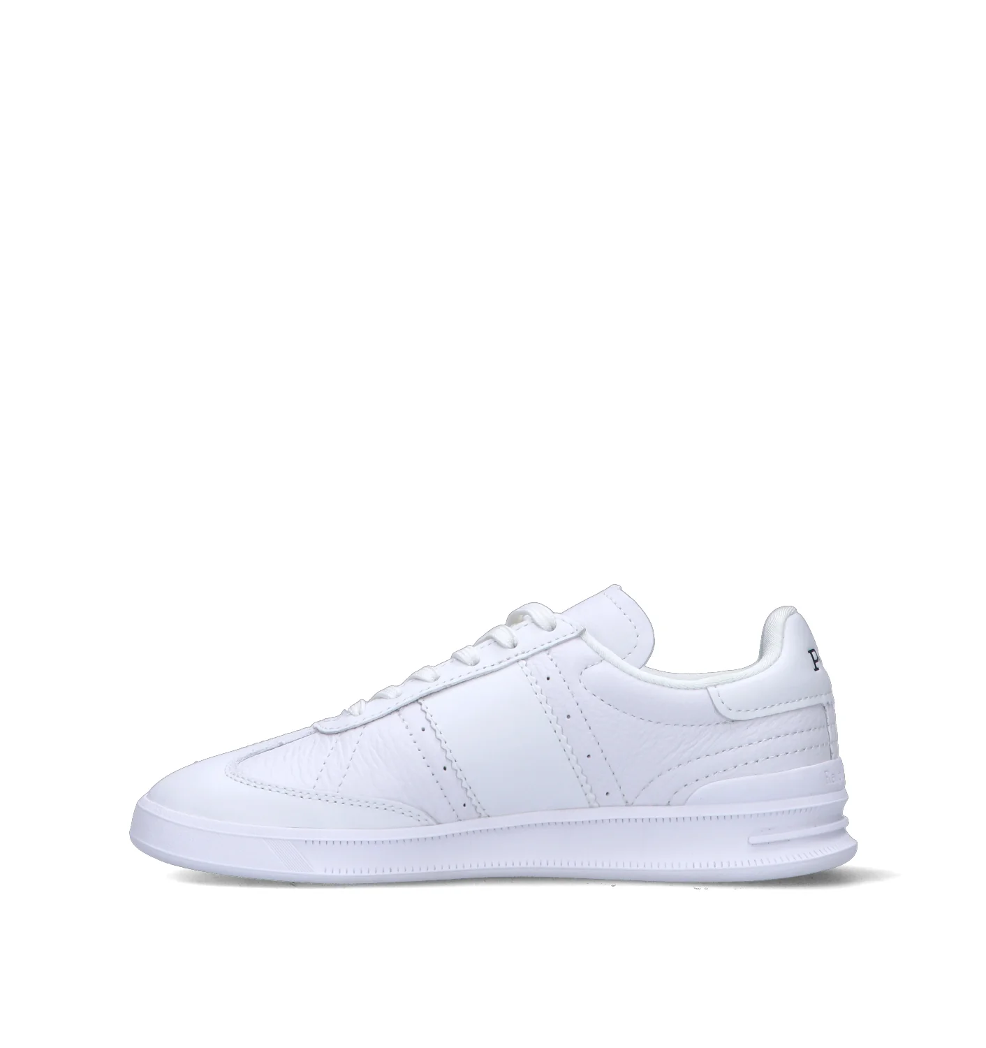 RALPH LAUREN Sneaker donna bianca in pelle - Image 4