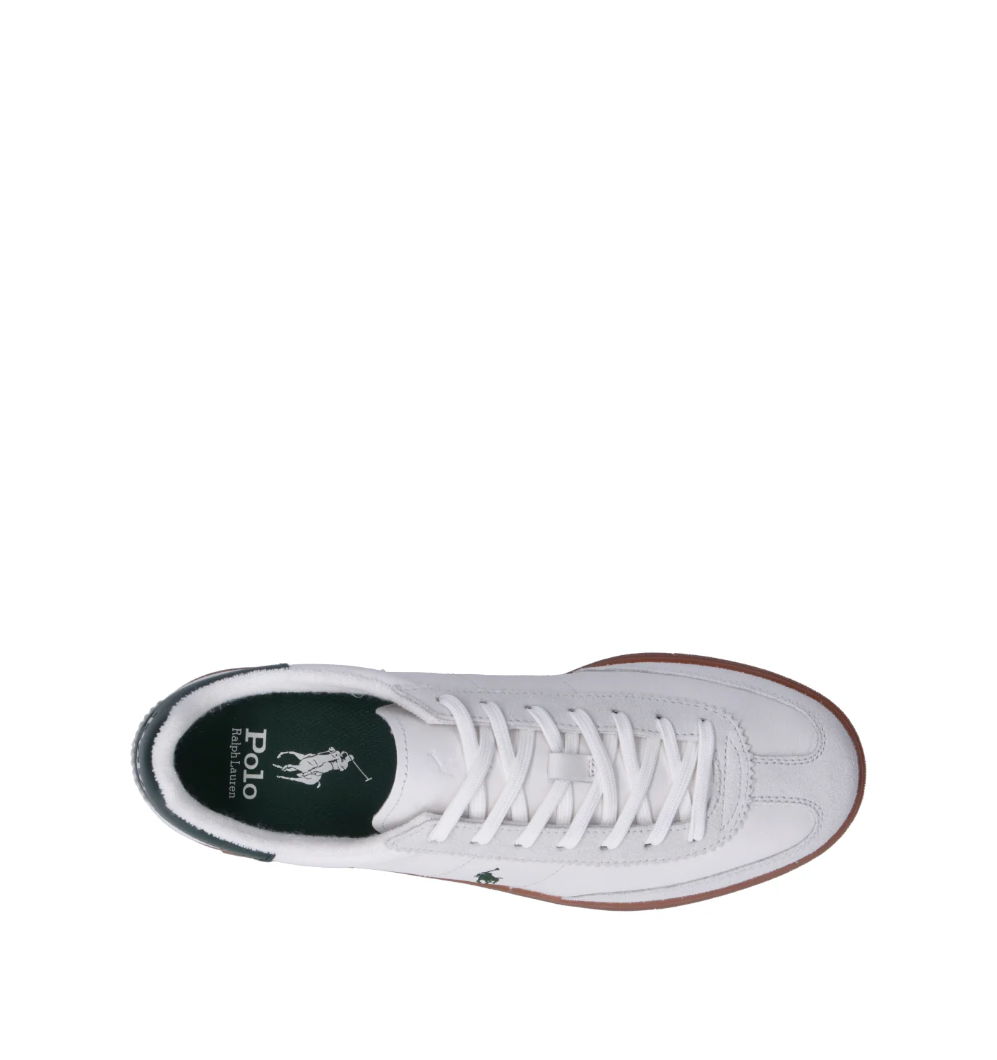 POLO SPORT Sneaker donna bianca in pelle - Image 5