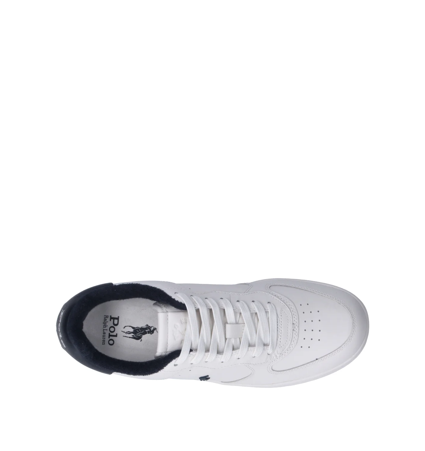 RALPH LAUREN Sneaker uomo bianca in pelle - Image 5