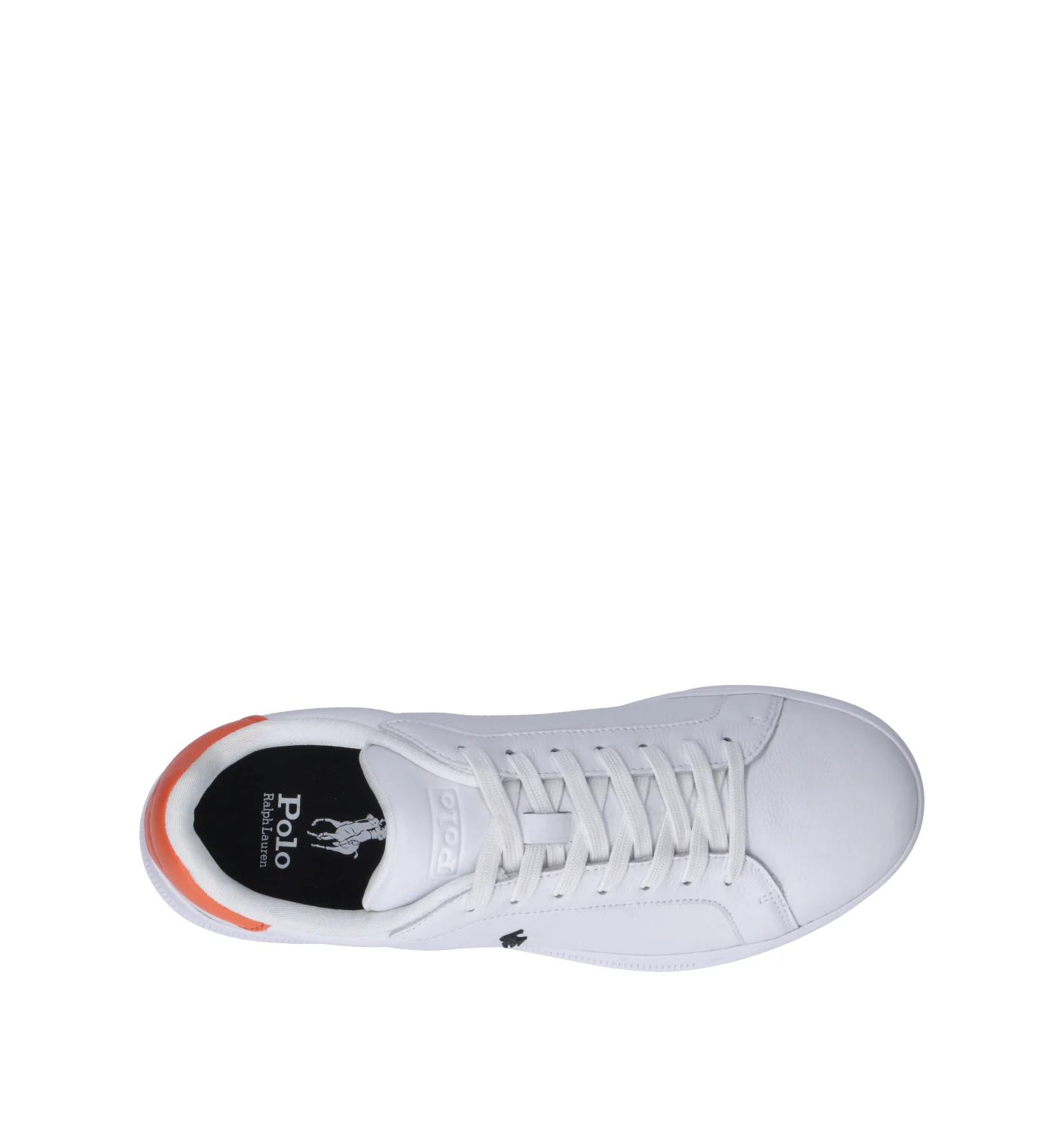 RALPH LAUREN Sneaker uomo bianca in pelle - Image 5