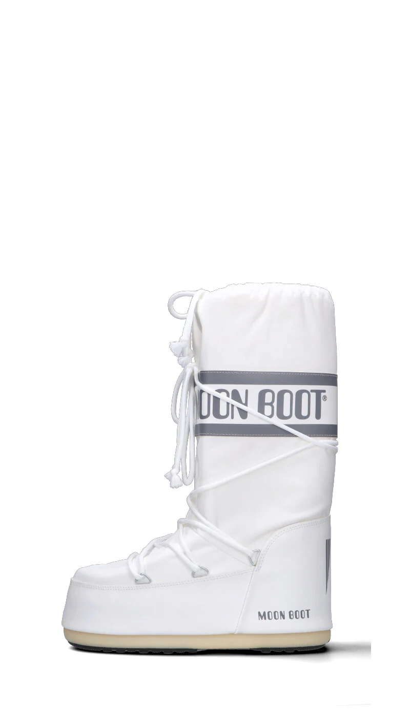 MOON BOOT - MB ICON NYLON Doposci uomo bianco - Image 4