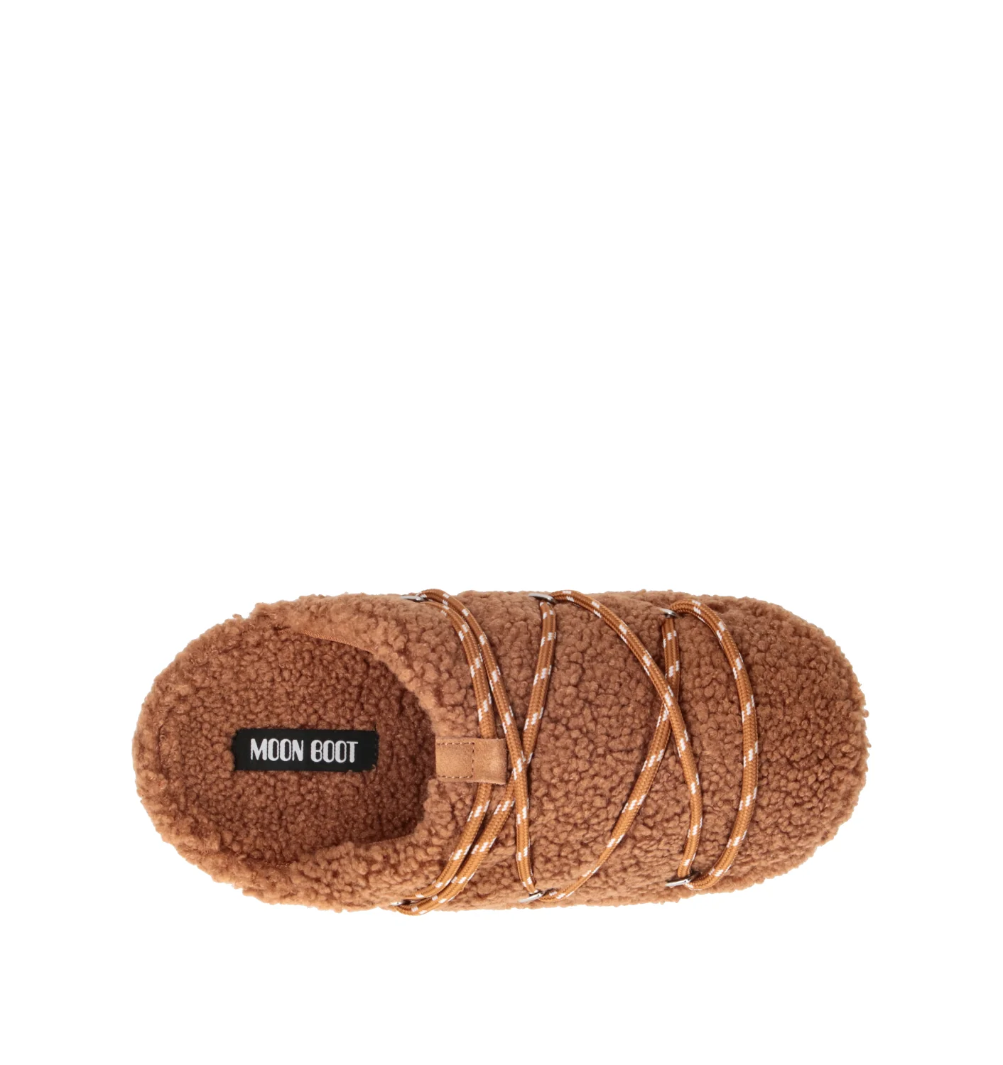 MOON BOOT TEDDY SLIPPER Sabot donna marrone - Image 5