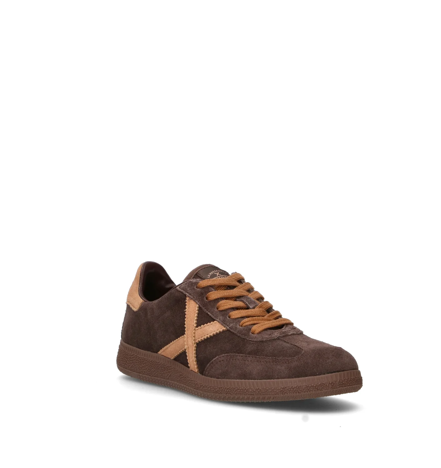 MUNICH BARRU Sneaker uomo marrone in suede - Image 2