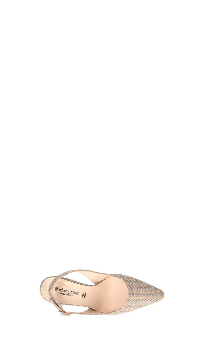 PERLAMARINA Slingback donna beige - Image 5