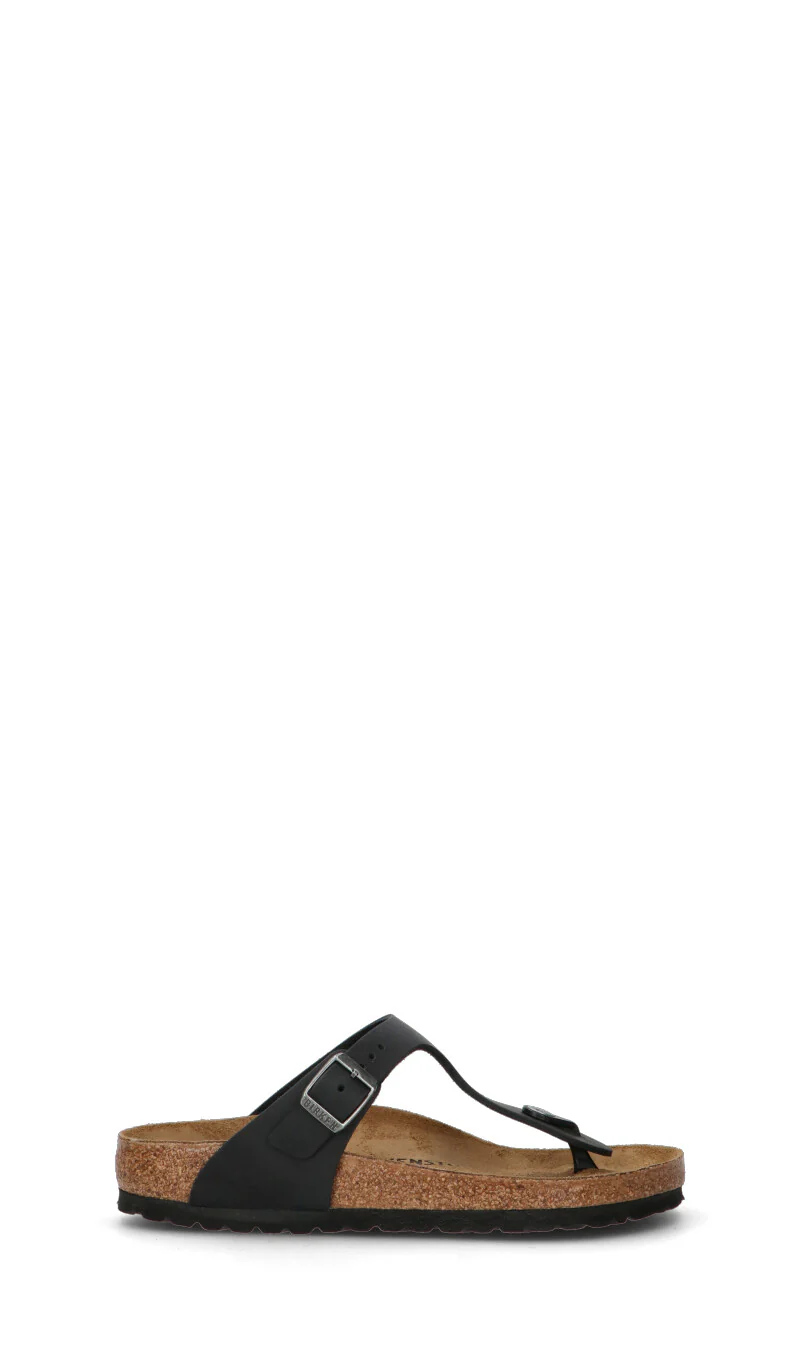 BIRKENSTOCK GIZEH BS Ciabatta donna nera in pelle