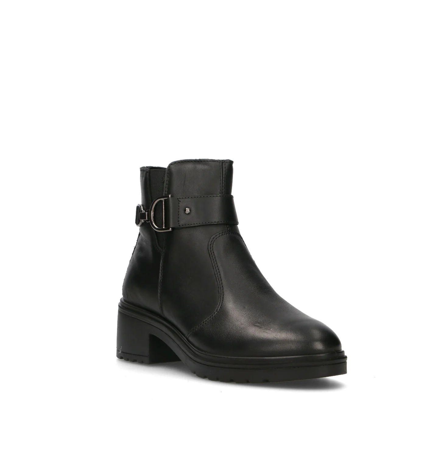 IGI&CO Tronchetto donna nero in pelle - Image 2