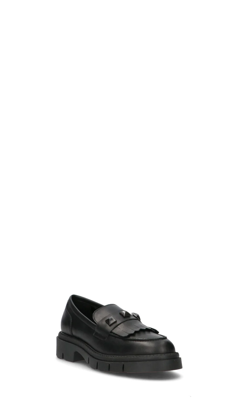 RABARBARO Mocassino donna nero in pelle - Image 2