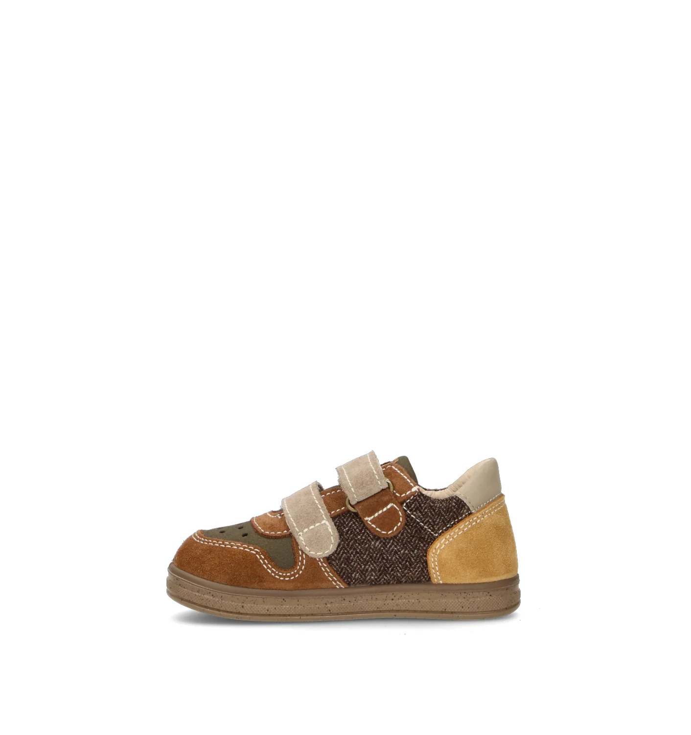 PRIMIGI Sneaker bimbo marrone in suede - Image 4