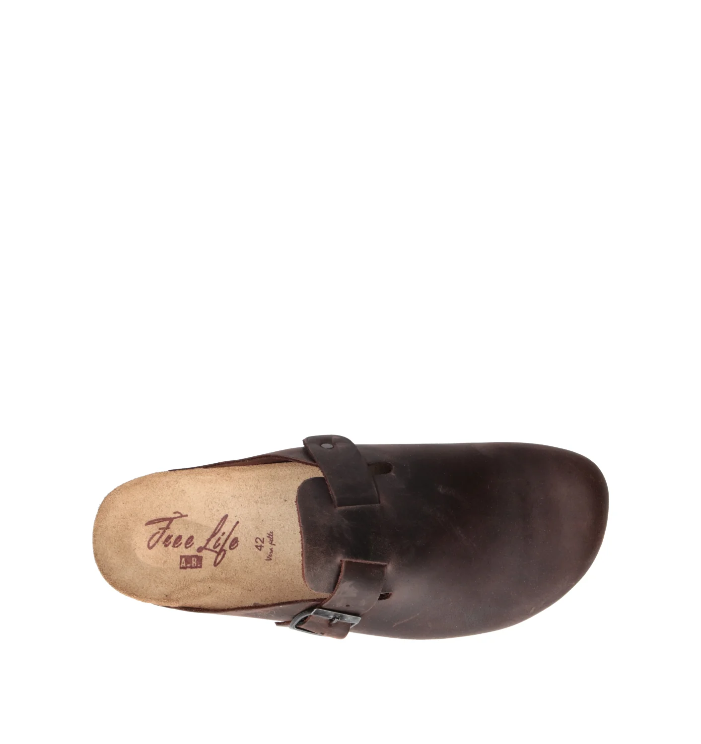 RELAXSHOE Ciabatta donna marrone in suede - Image 5