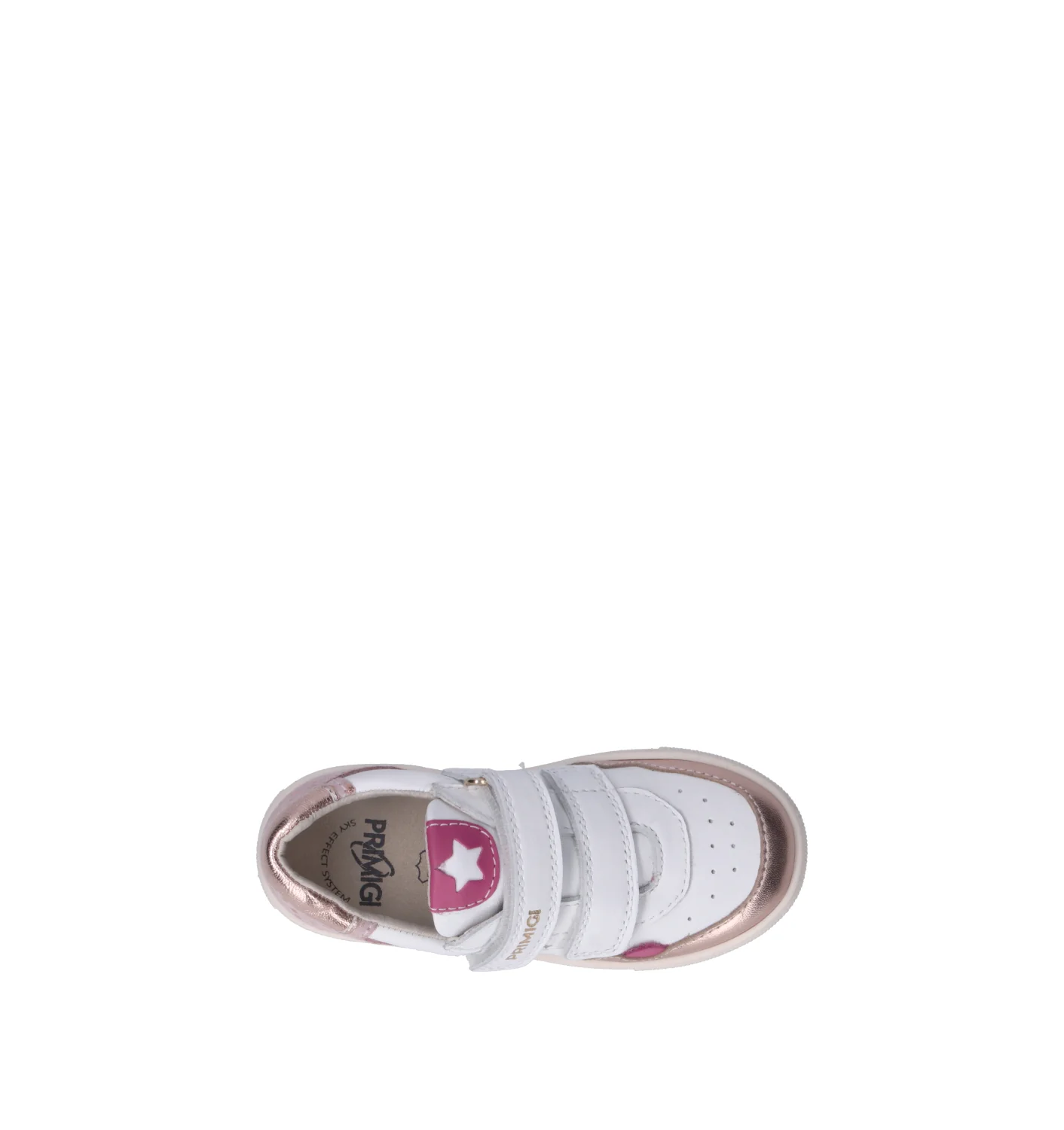 PRIMIGI Sneaker bimba bianca in pelle - Image 5