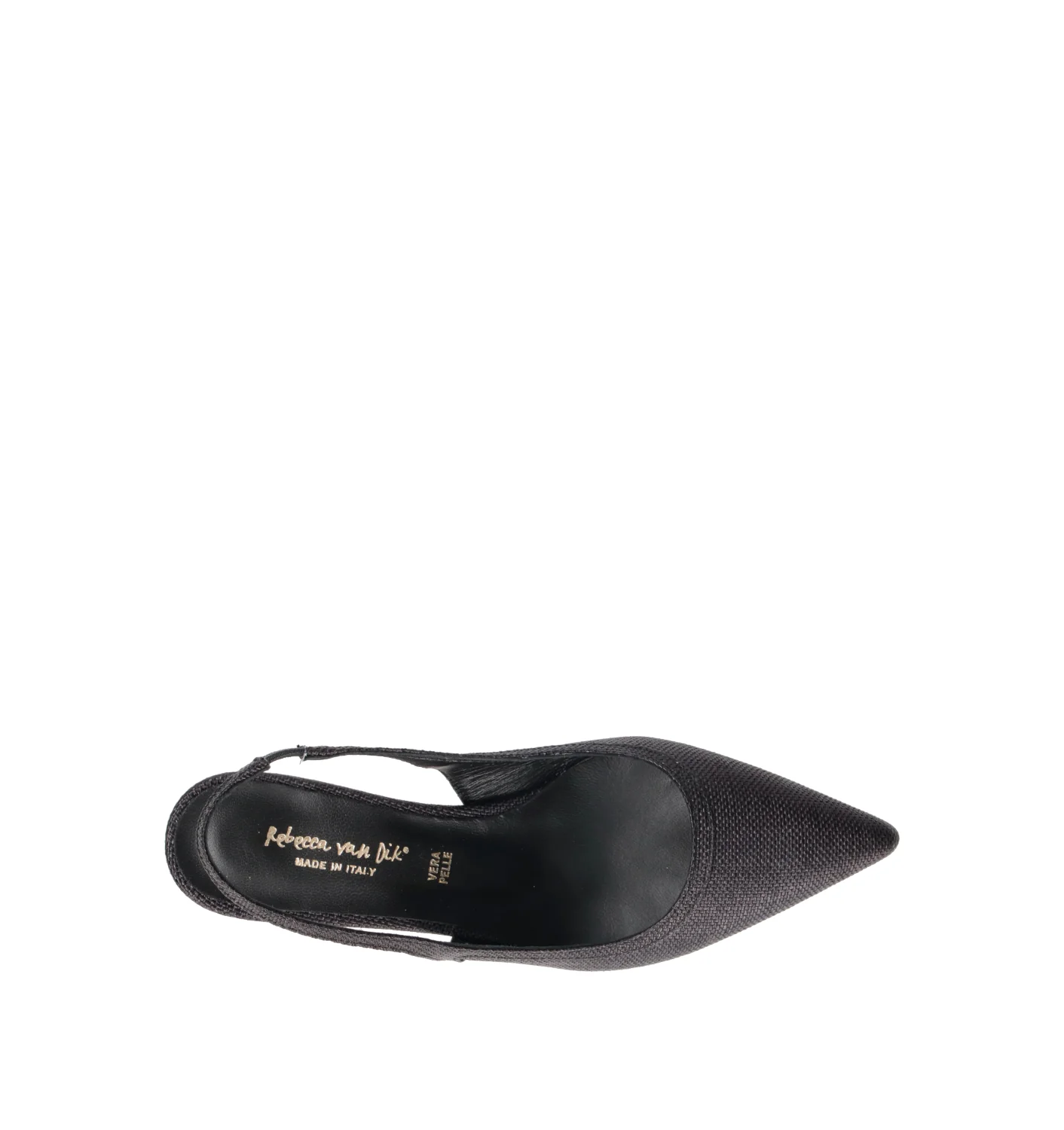 REBECCA VAN DIK Slingback donna nera - Image 5