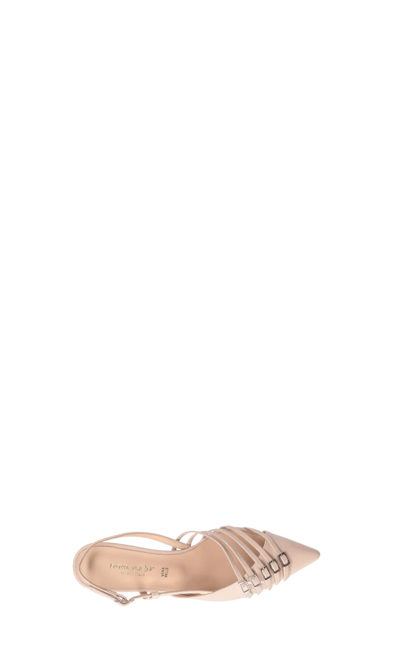 REBECCA VAN DIK Slingback donna nude - Image 5
