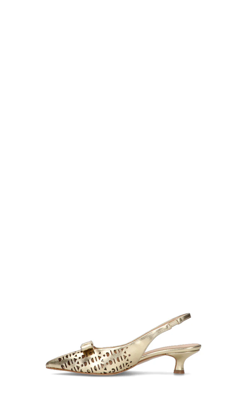 REBECCA VAN DIK Slingback donna oro - Image 4