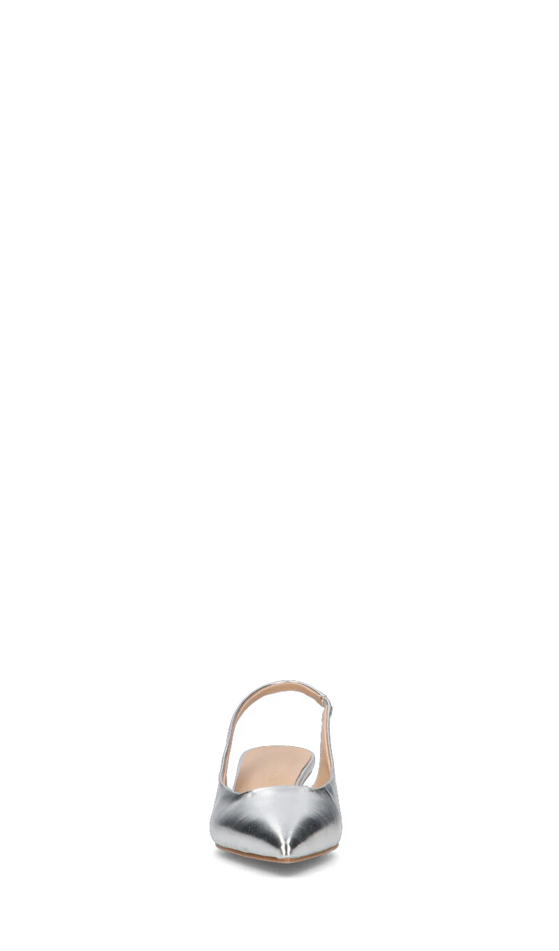 REBECCA VAN DIK Slingback donna argento - Image 3