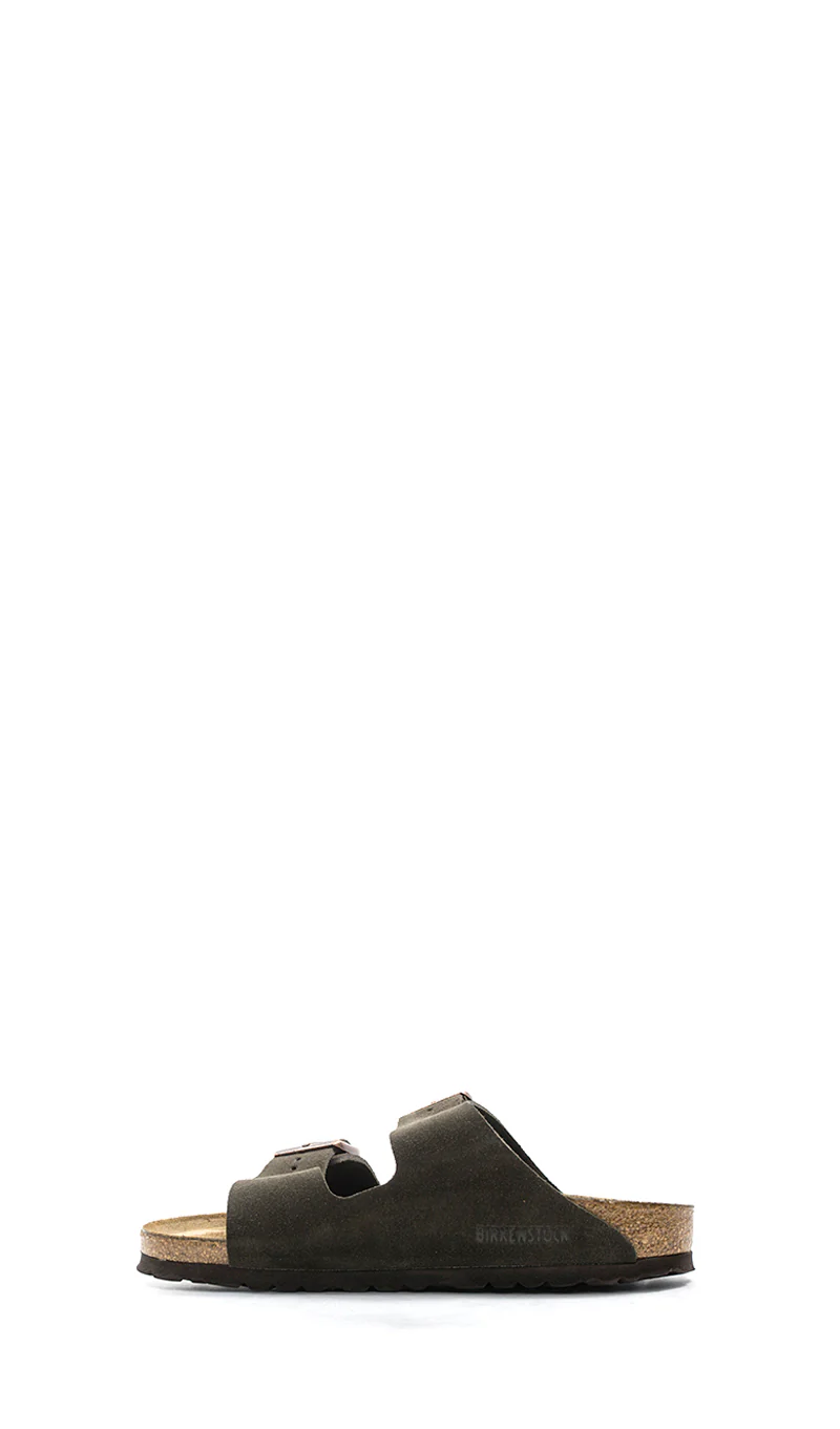 BIRKENSTOCK ARIZONA Ciabatta donna marrone in suede - Image 2