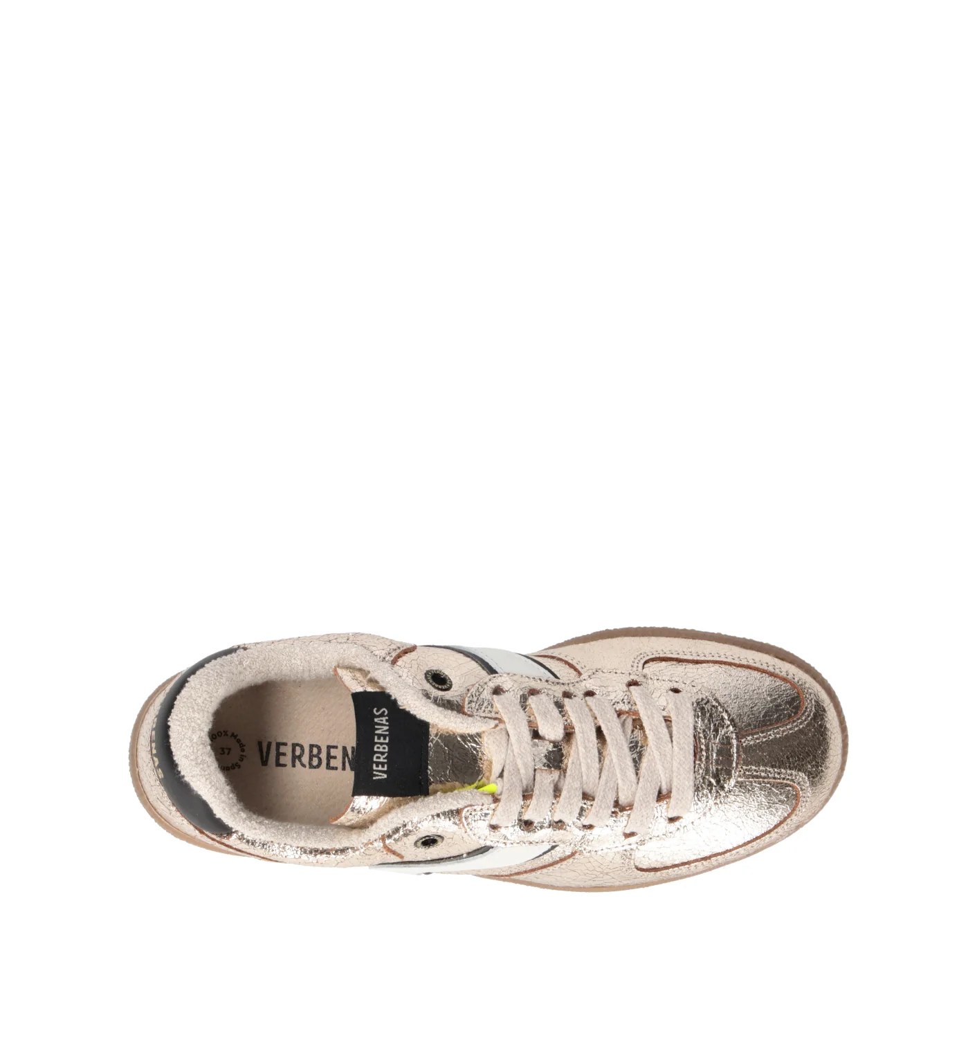 VERBENAS Sneaker donna oro in pelle - Image 5