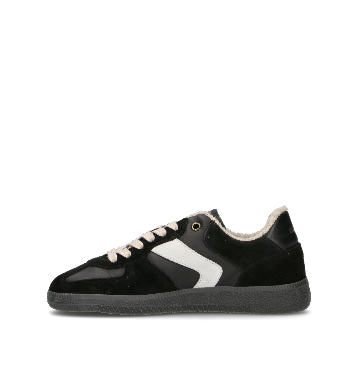 VERBENAS Sneaker donna nera in pelle - Image 4