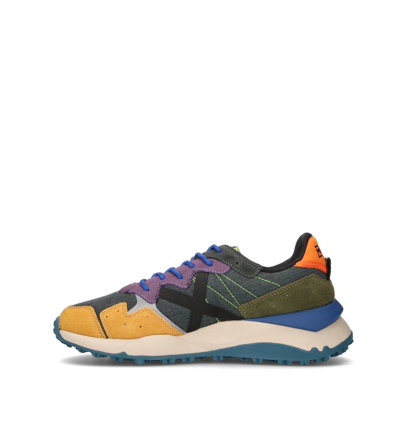 MUNICH SHIBUYA Sneaker uomo multicolor in suede - Image 4