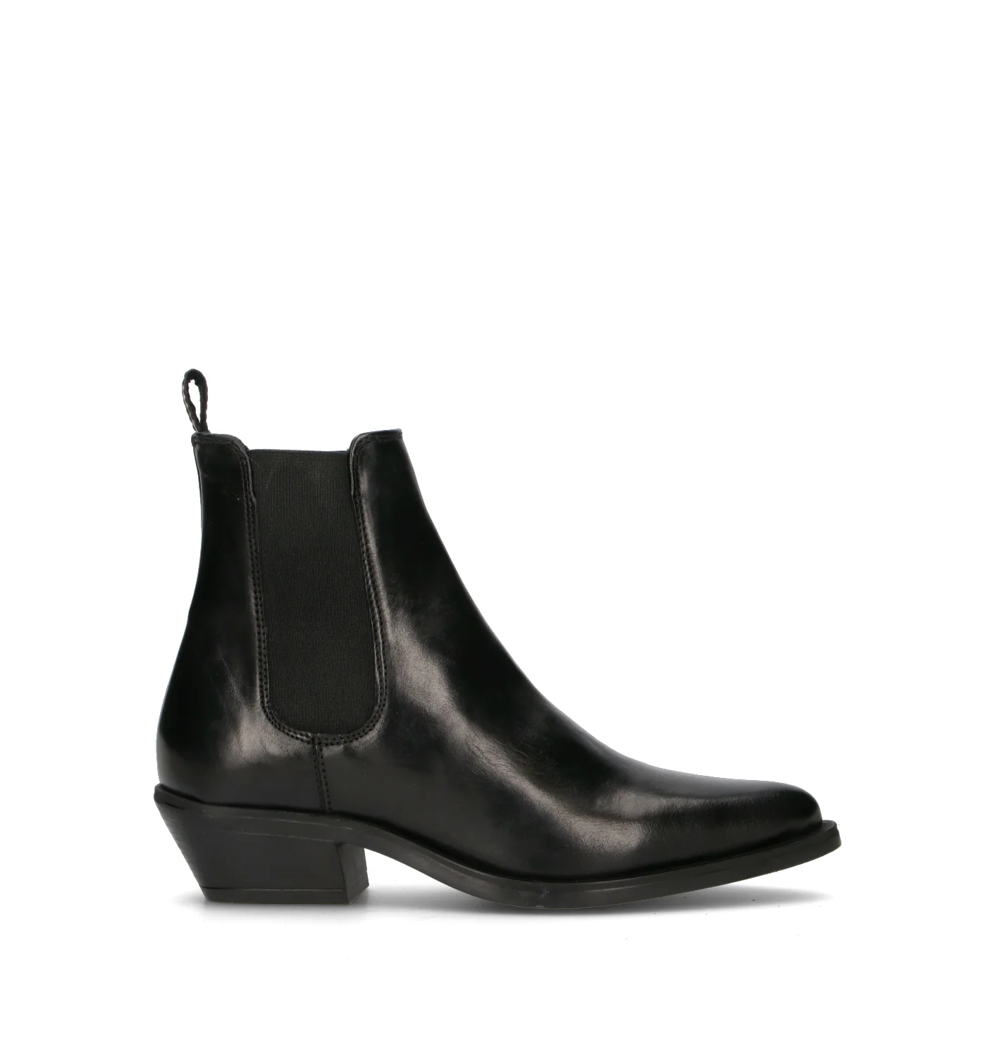 CARMENS Tronchetto donna nero in pelle