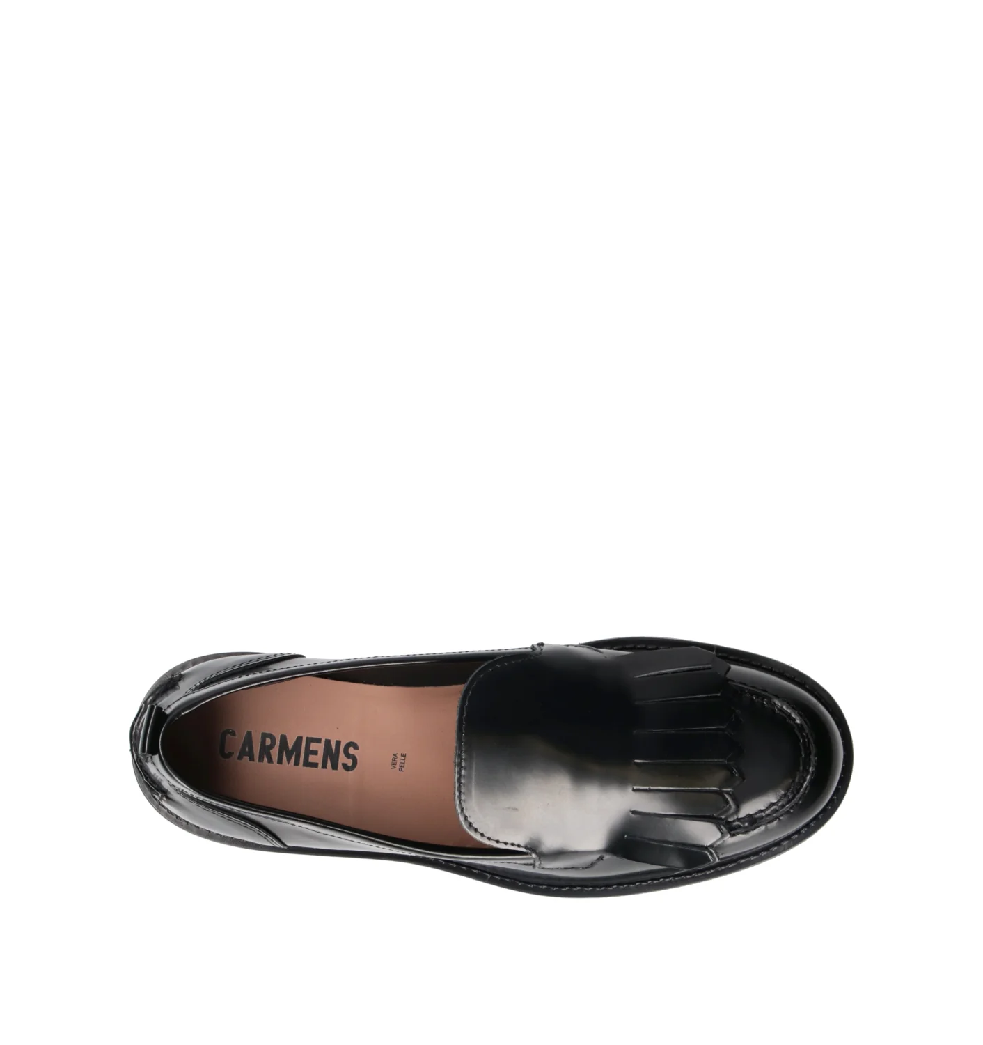 CARMENS Mocassino donna nero in pelle - Image 5