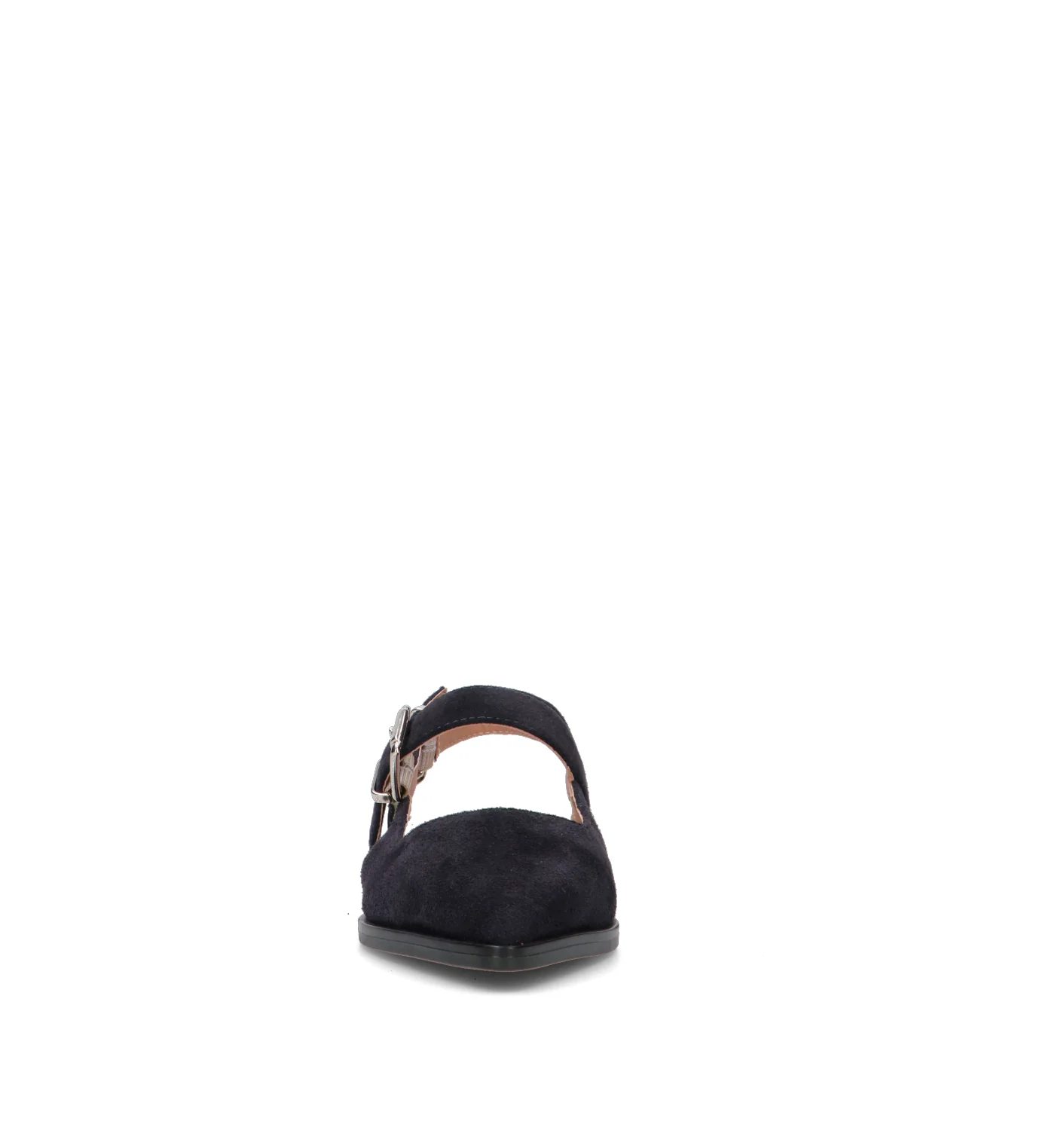 CARMENS Slingback donna blu in suede - Image 3