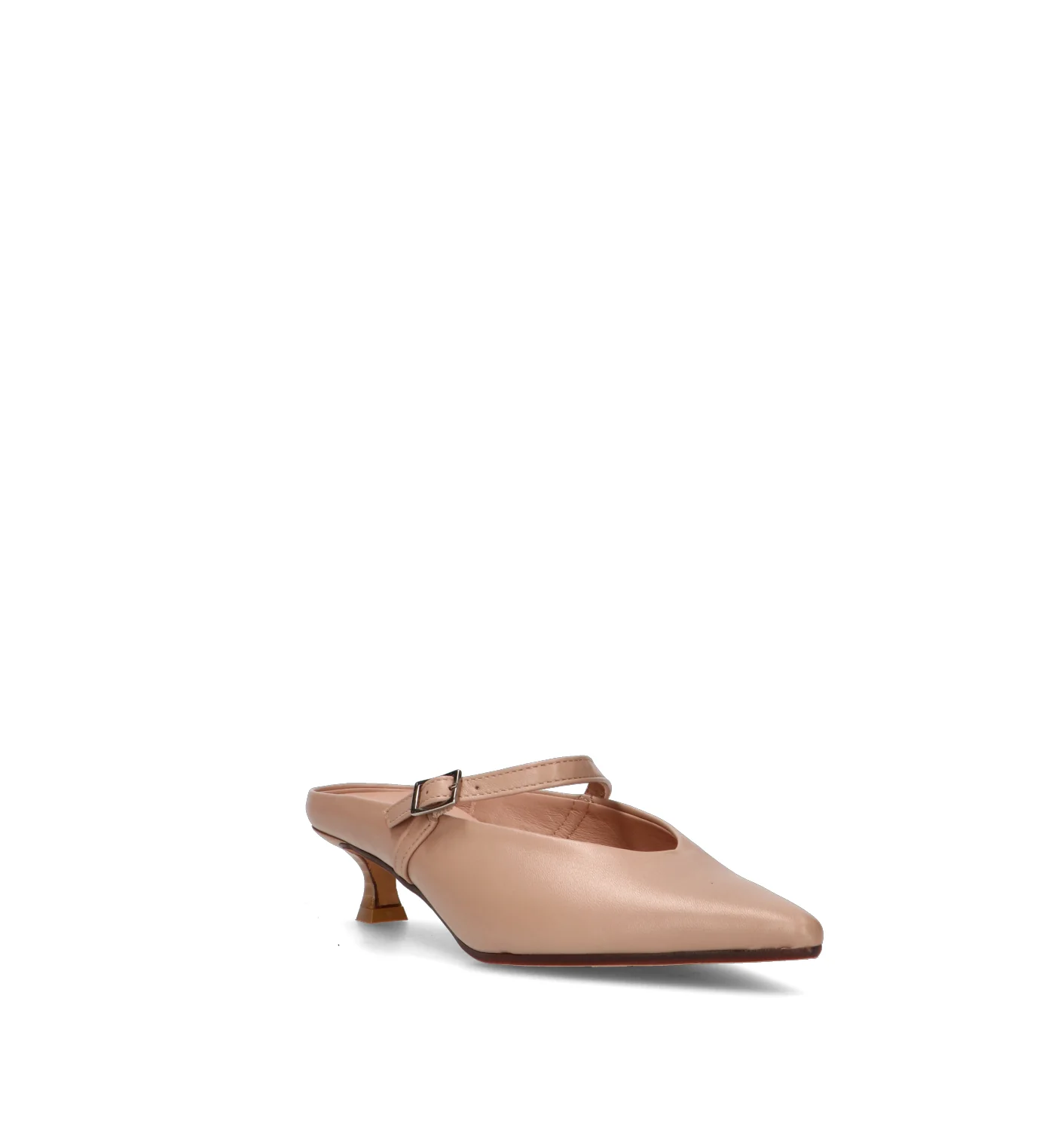 CARMENS Sabot donna nude in pelle - Image 2
