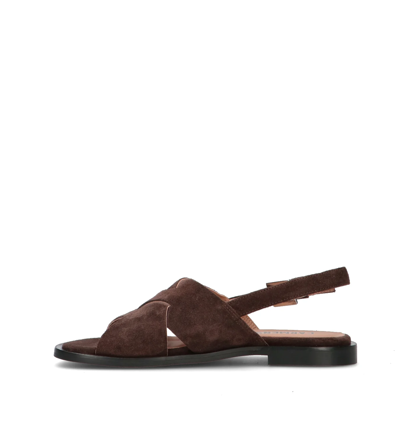 CARMENS Sandalo donna testa di moro in suede - Image 4