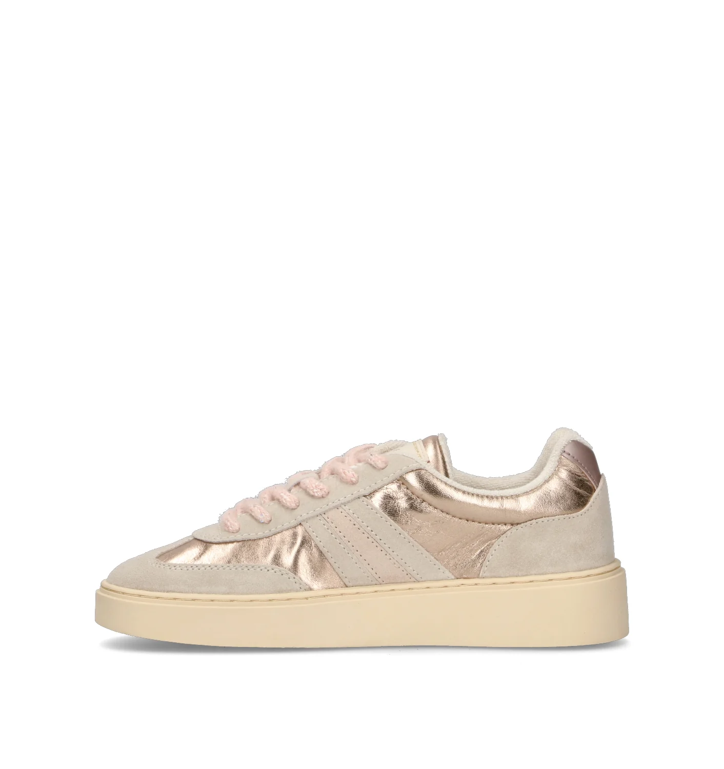 SERAFINI Sneaker donna bronzo/beige in pelle - Image 4