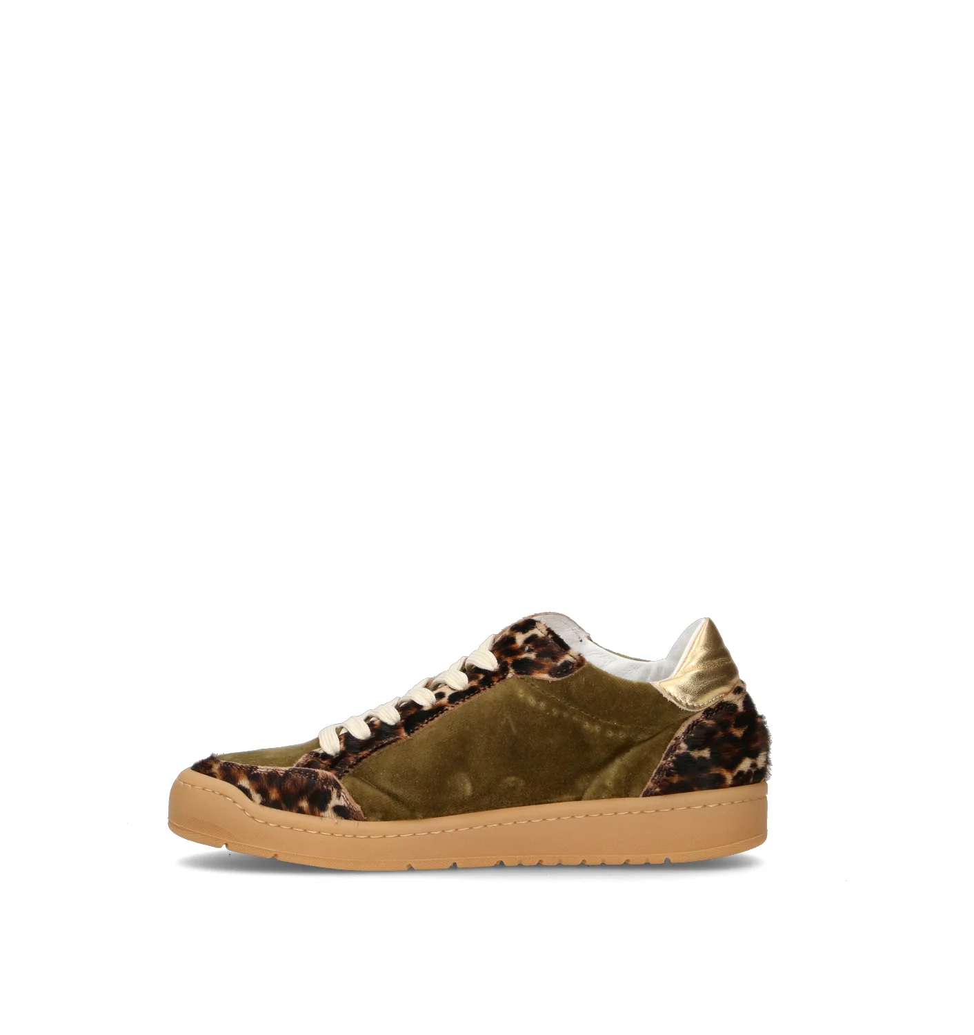 SERAFINI Sneaker donna verde in suede - Image 4