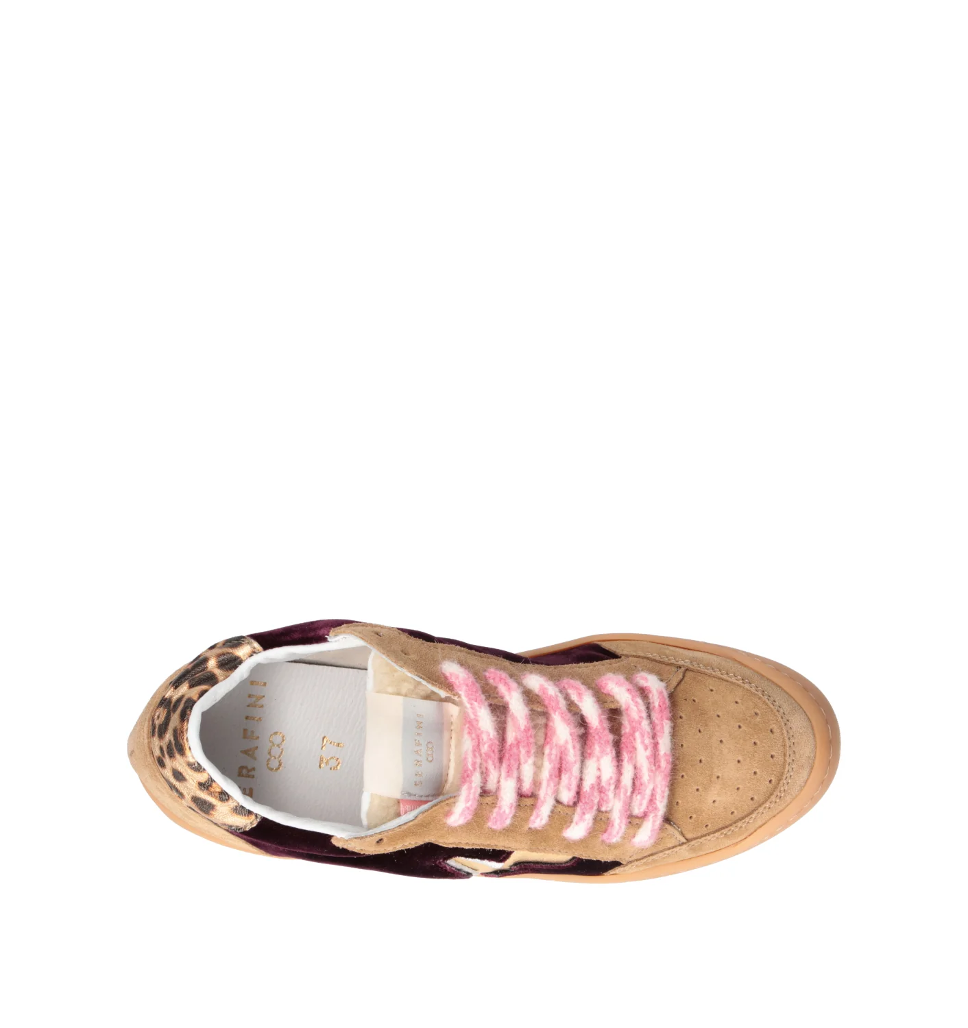 SERAFINI Sneaker donna beige/marrone - Image 5