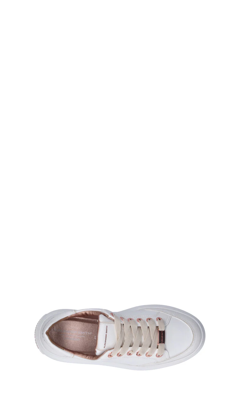 ALEXANDER SMITH Sneaker donna bianca in pelle - Image 5