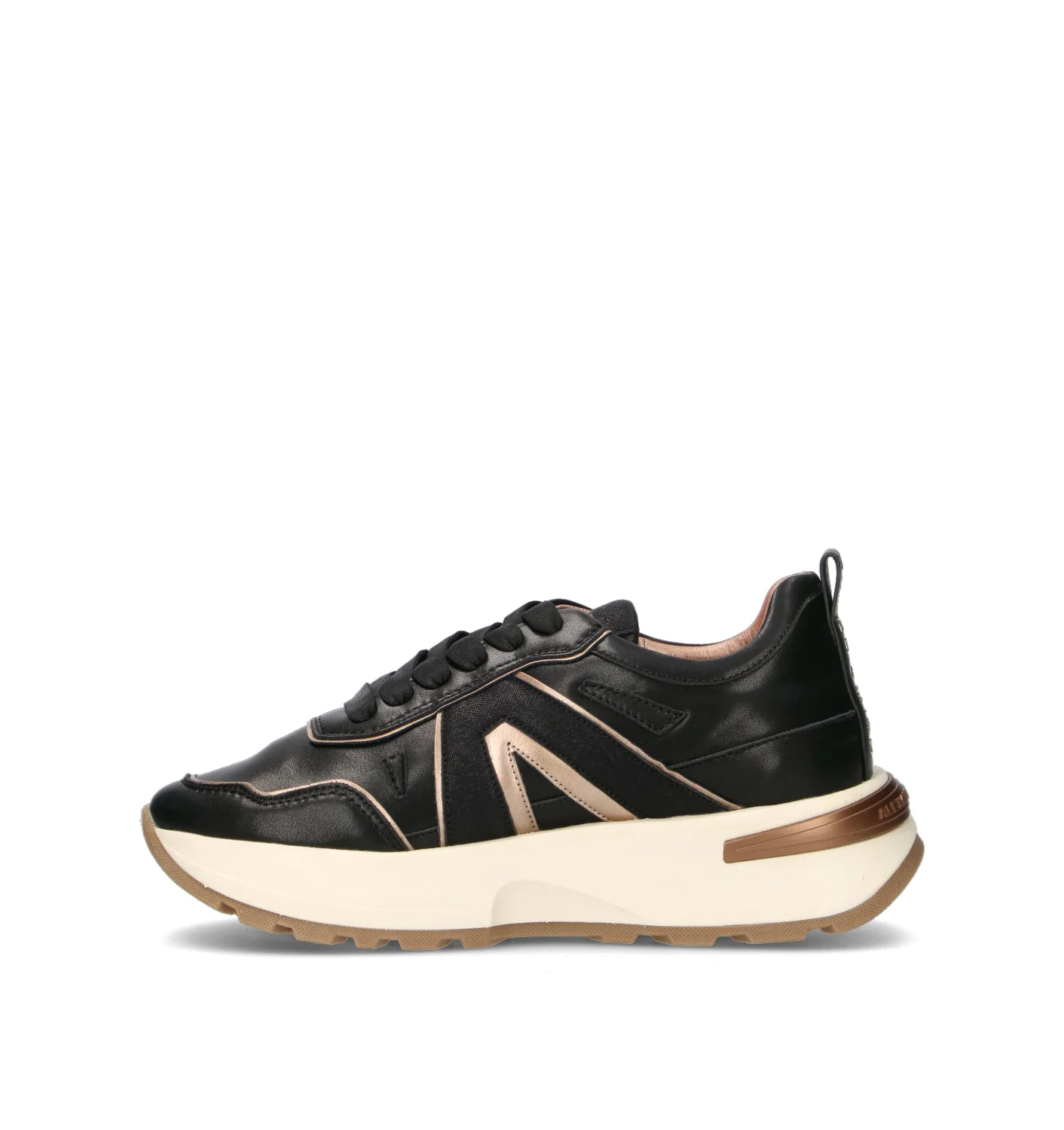 ALEXANDER SMITH Sneaker donna nera in pelle - Image 4